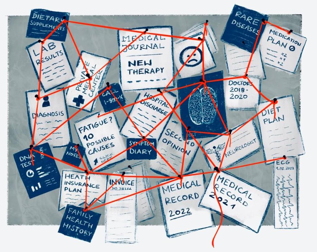 Like health detectives. In a siloed system, it's up to patients to find their way to health