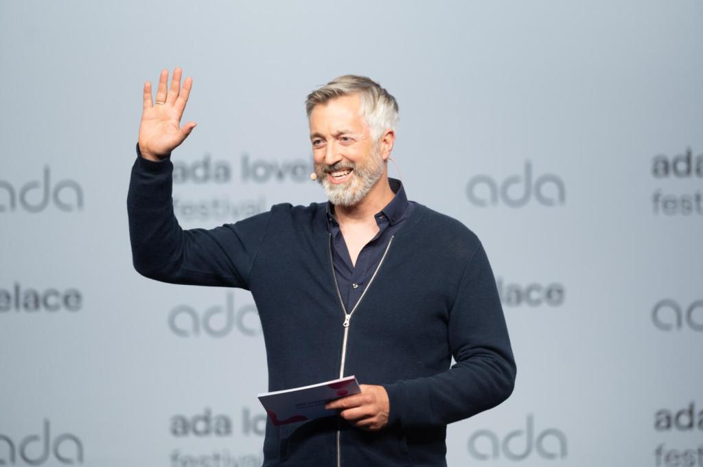 Dr. Kimo Quaintance, Chief Product Officer at ada, during the Ada Lovelace Festival 2023 in Berlin.