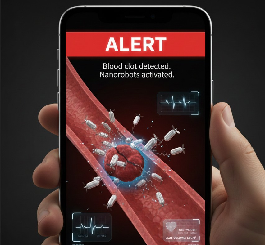 In The Singularity Is Nearer, Ray Kurzweil predicts that around 2045 humans will merge with AI and that nanobots could slow or reverse aging, enabling extreme longevity (source: Gemini AI)