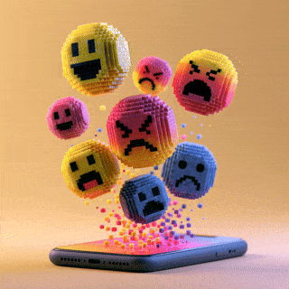 When using technologies or AI, observe emotions that arise